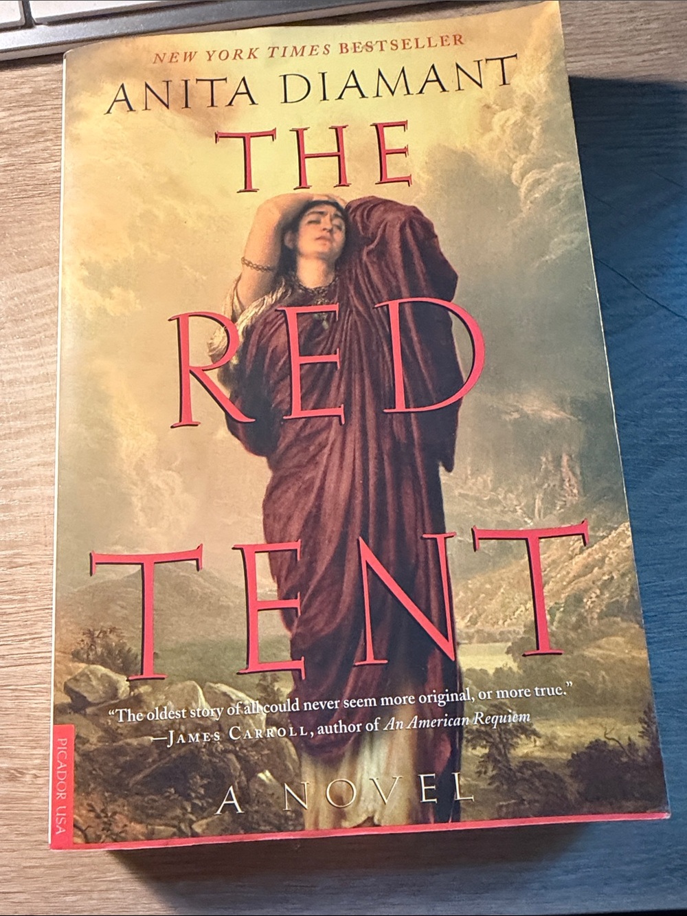 Anita Diamant The Red Tent Art Photograph - Red and Cream Tones